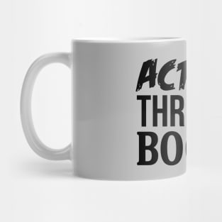 Action Through Books Mug